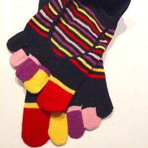 BEST No Show Toe Socks Gel heel anti-slip design 2 FOR $9.00